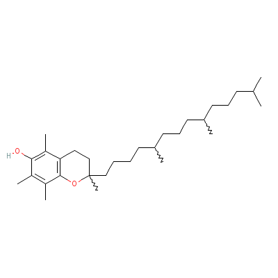 alpha tocopherol structure